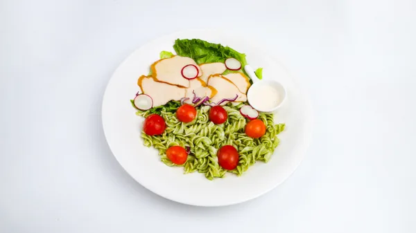 Italian Smoked Chicken Fusilli Salad