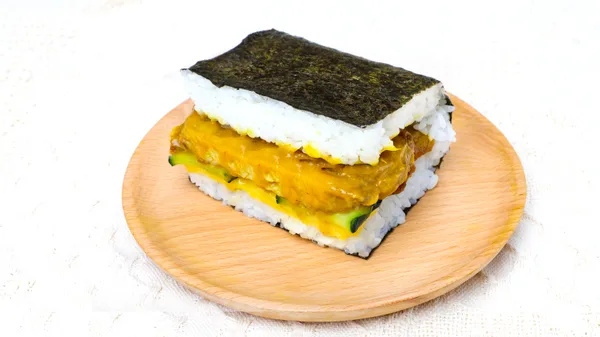 Savory Satay Chicken Onigiri