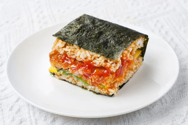 Spicy Chili Sauce Onigiri